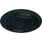 Ekena Millwork Oldham Ceiling Medallion (Fits Canopies up to 8 5/8"), Hand-Painted Night Shade, 18"OD x 1 1/4"P CM18OLNSF - alternate 3